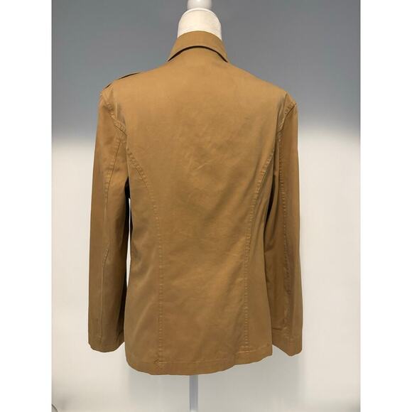 Ralph Lauren Collection Vintage 1994 Runway Utility Field Safari Jacket 10 Tan M - Picture 16 of 16